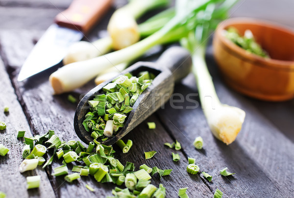 green onion Stock photo © tycoon