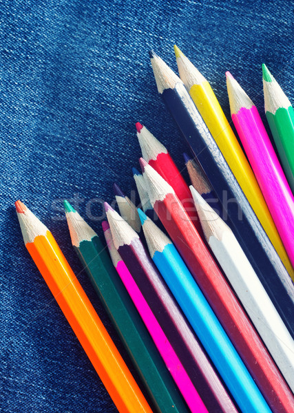 color pencils Stock photo © tycoon