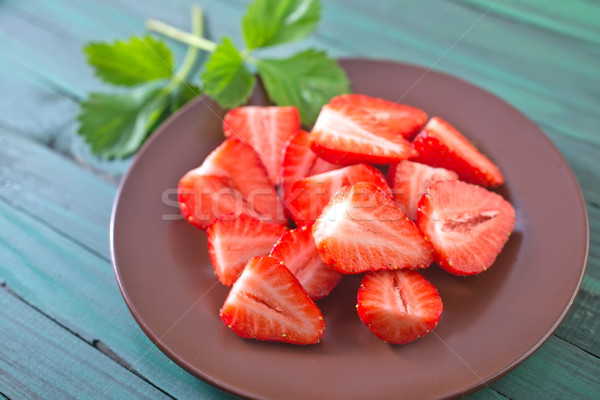 strawberry Stock photo © tycoon