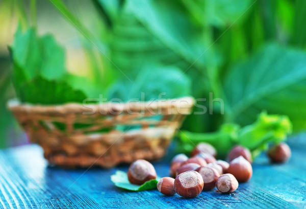 hazelnuts Stock photo © tycoon