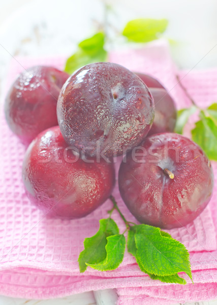plums Stock photo © tycoon
