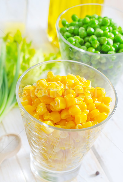 corn and peas Stock photo © tycoon