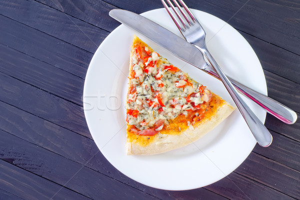 pizza Stock photo © tycoon