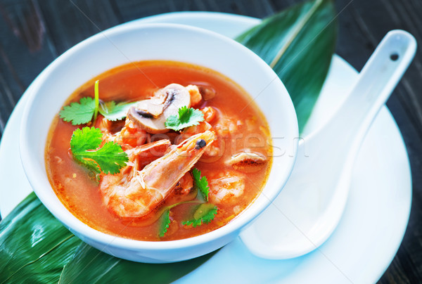 fresh asian soup Stock photo © tycoon