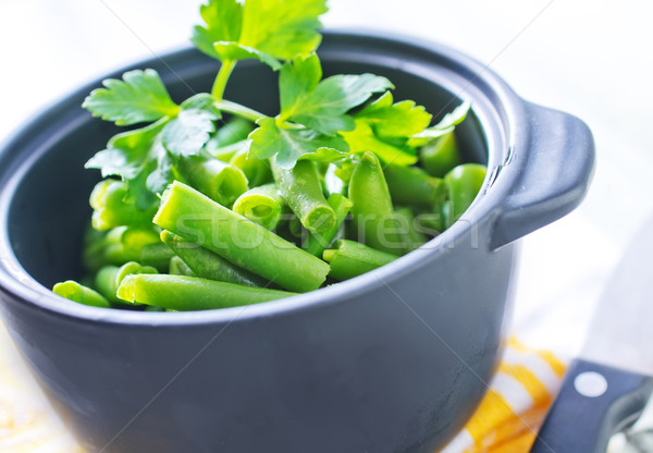 green beans Stock photo © tycoon