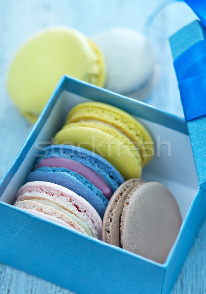 macaroons Stock photo © tycoon