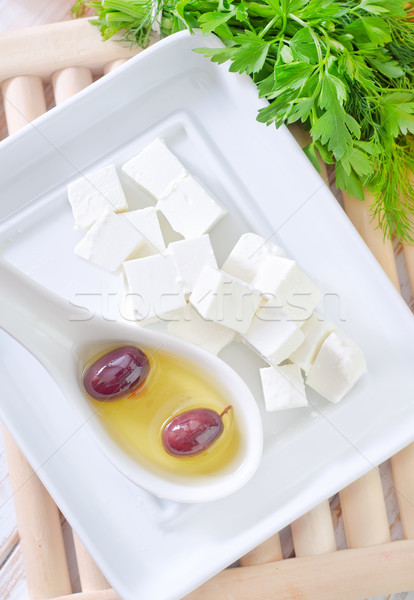 feta cheese Stock photo © tycoon