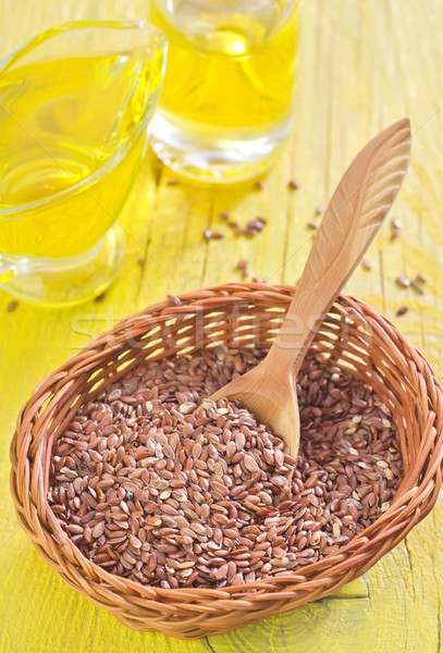 flax seed Stock photo © tycoon