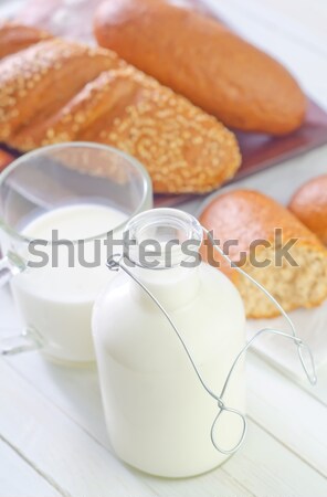 milk and eggs Stock photo © tycoon