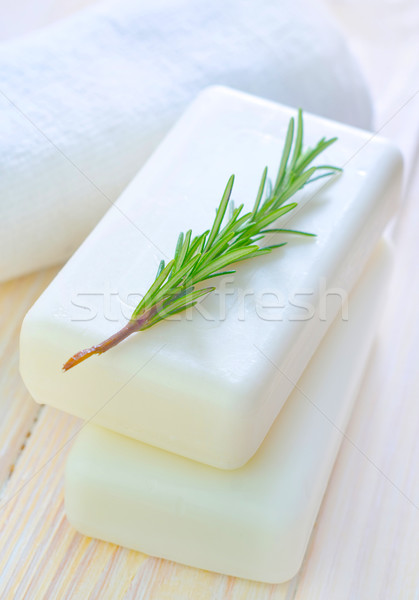 White soap Stock photo © tycoon