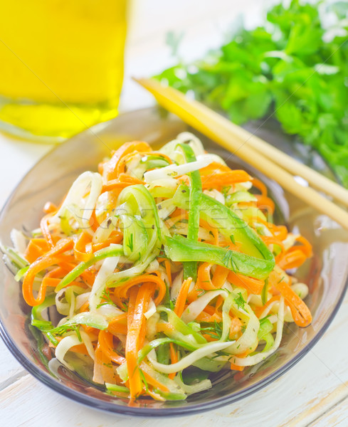 Stock photo: fresh salad