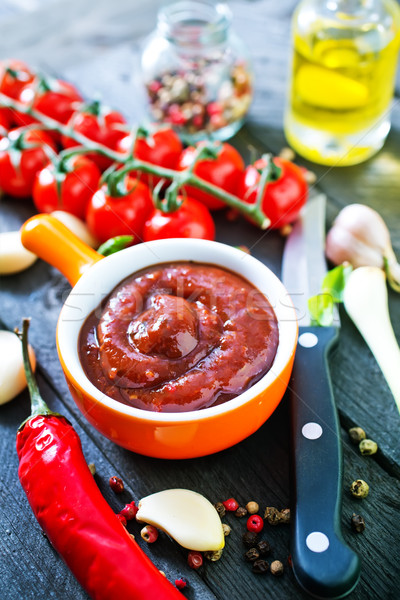 tomato sauce Stock photo © tycoon