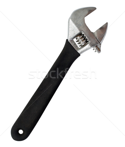 wrench with a black rubber grip Stock photo © ultrapro