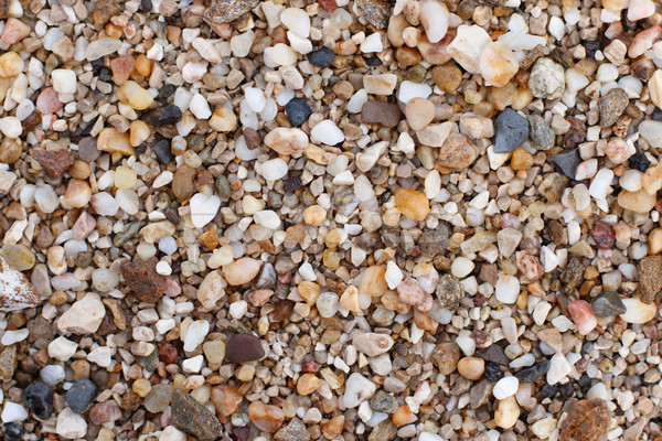 Színes sóder tenger tengerpart textúra kő Stock fotó © ultrapro