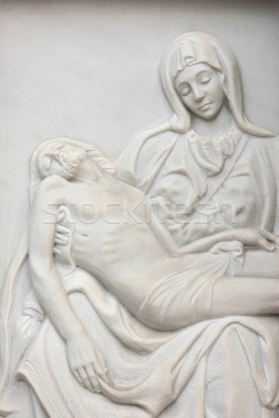 Virgem jesus cristo mãe triste morte Foto stock © umbertoleporini