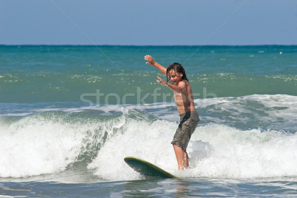 Learning to Surf 02 Stock photo © Undy