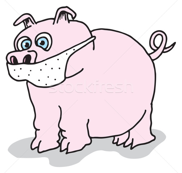 świnia grypa ilustracja komputera technologii przemysłu Zdjęcia stock © Undy