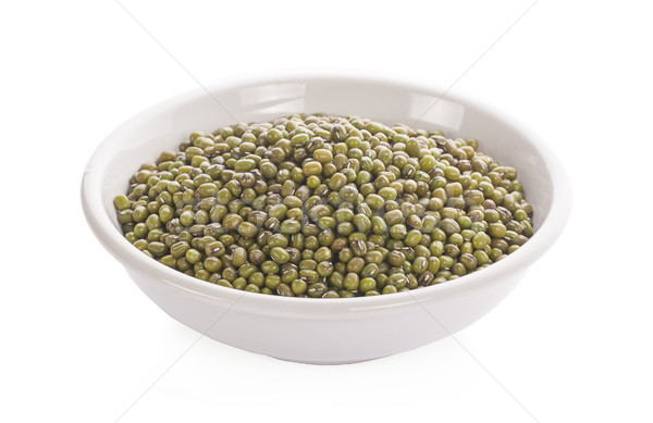 green beans,mung beans isolated on white background Stock photo © ungpaoman