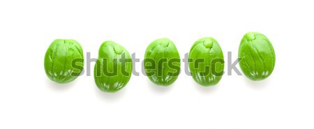 Seminţe amar fasole alb alimente verde Imagine de stoc © ungpaoman