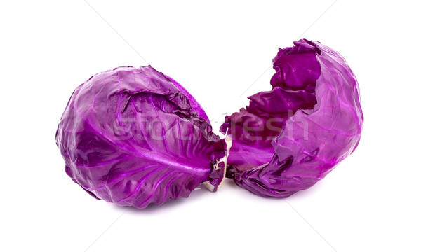 Purple cabbage isolated on white background Stock photo © ungpaoman