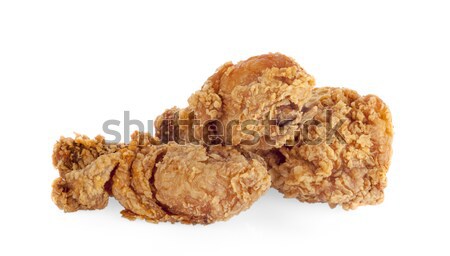 Fried Chicken an isolated on white background Stock photo © ungpaoman