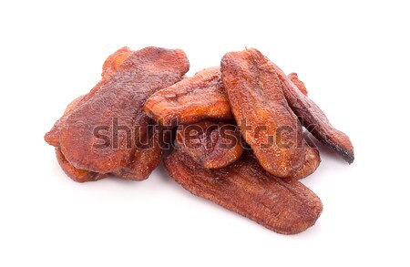 Dried bananas ,Dried fruit, Dried sweet isolated on white backgr Stock photo © ungpaoman