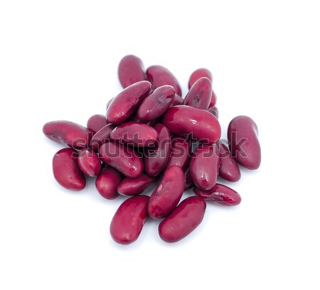 Red bean isolated on white background Stock photo © ungpaoman