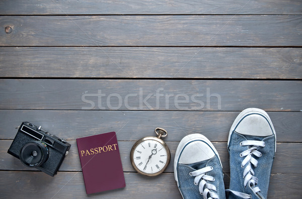 Travel background Stock photo © unikpix