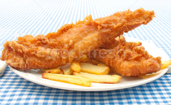 Fish and chips Stock photo © unikpix