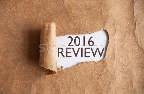 2016 review Stock photo © unikpix