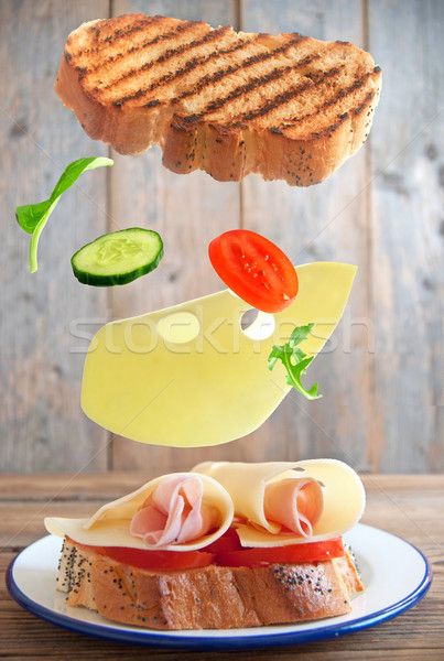 Deli sandwich Stock photo © unikpix