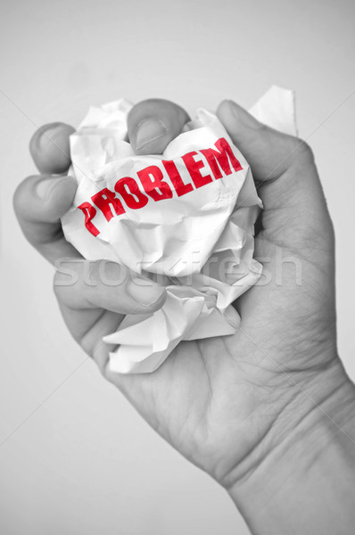 Stock photo: Problem 