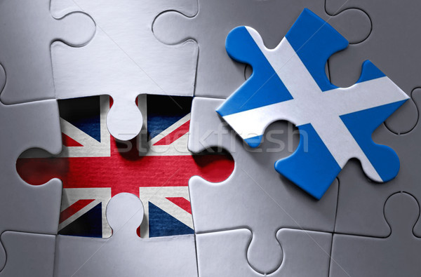 Scottish independence jigsaw puzzle concept Stock photo © unikpix