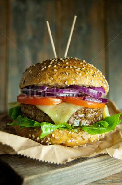Burger  Stock photo © unikpix