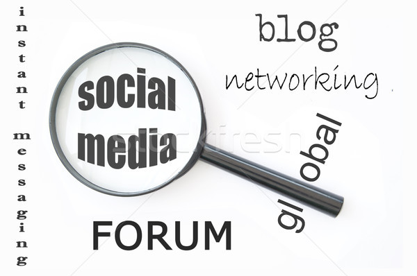 Social media  Stock photo © unikpix