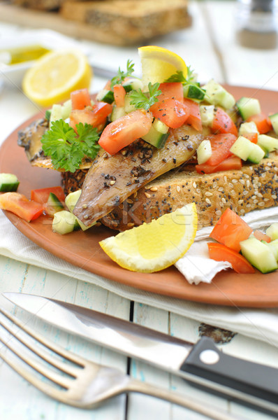 Mackerel fish Stock photo © unikpix