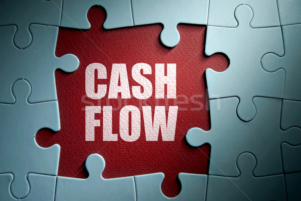 Stock foto: Cashflow · Lösung · fehlt · Stücke · Business