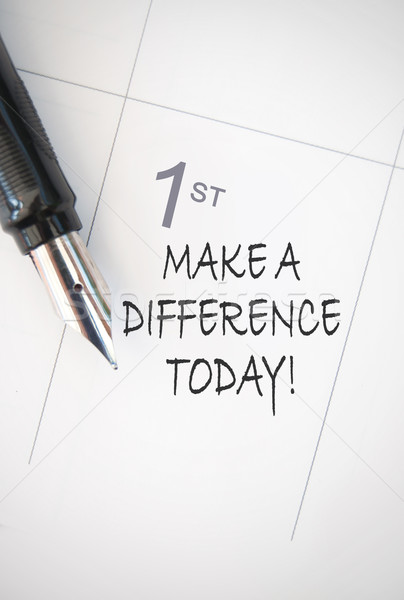 Make a difference  Stock photo © unikpix