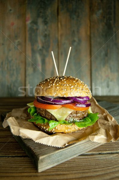 Cheese burger  Stock photo © unikpix