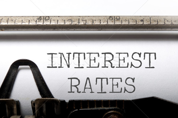 Interest rates Stock photo © unikpix