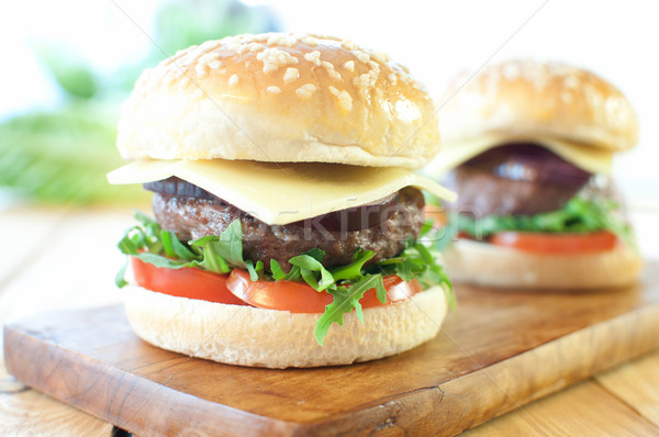 Burgers  Stock photo © unikpix