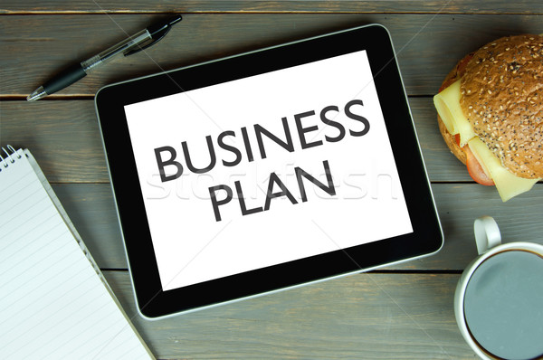 Business plan Stock photo © unikpix