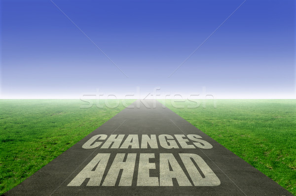 Changes ahead  Stock photo © unikpix