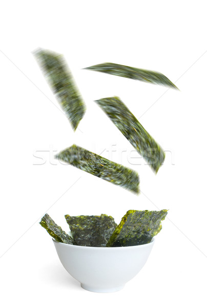 Dried seaweed slices  Stock photo © unikpix