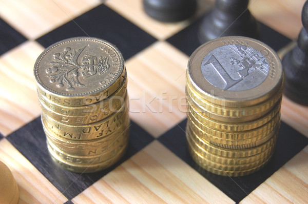 Euro vs pound Stock photo © unikpix