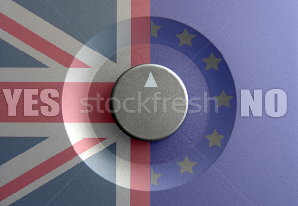 Discar britânico europeu bandeiras negócio euro Foto stock © unikpix