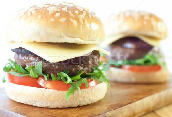 Burgers  Stock photo © unikpix