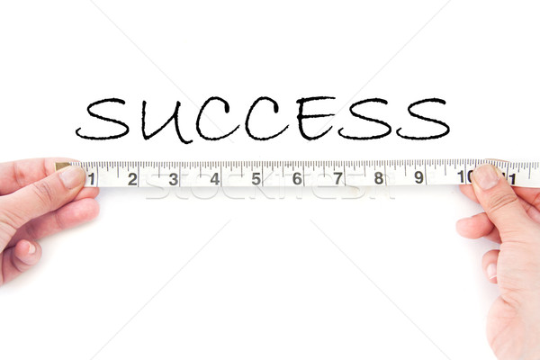 Meausuring success  Stock photo © unikpix