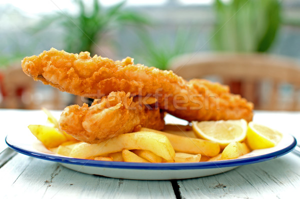Fish and chips Stock photo © unikpix