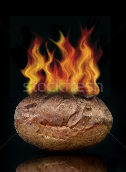 Hot potato Stock photo © unikpix